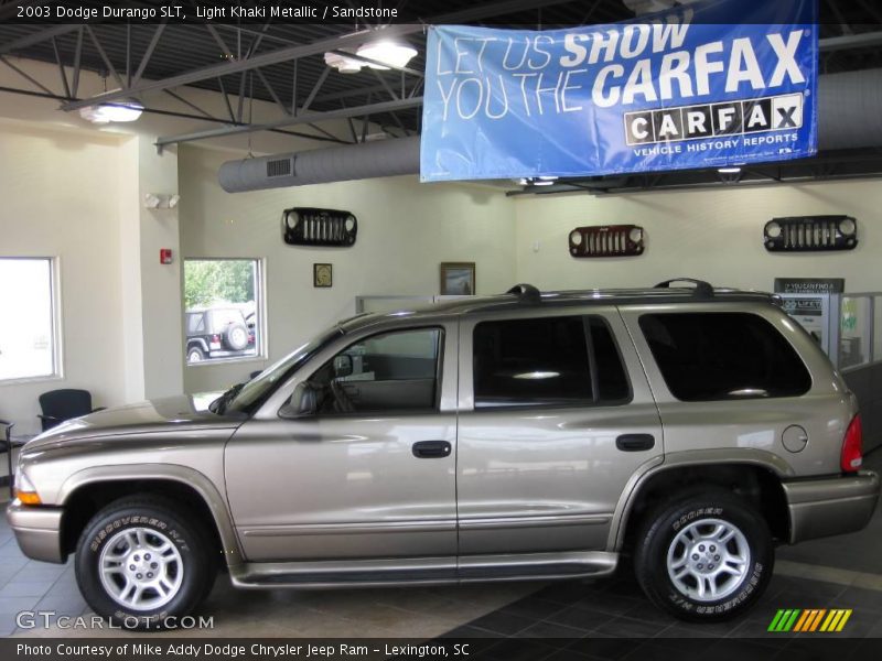 Light Khaki Metallic / Sandstone 2003 Dodge Durango SLT