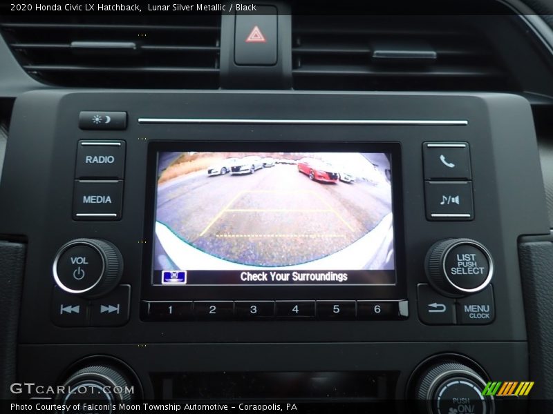 Controls of 2020 Civic LX Hatchback