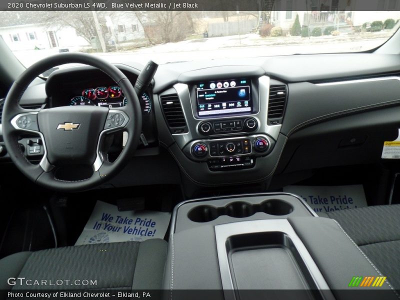 Blue Velvet Metallic / Jet Black 2020 Chevrolet Suburban LS 4WD
