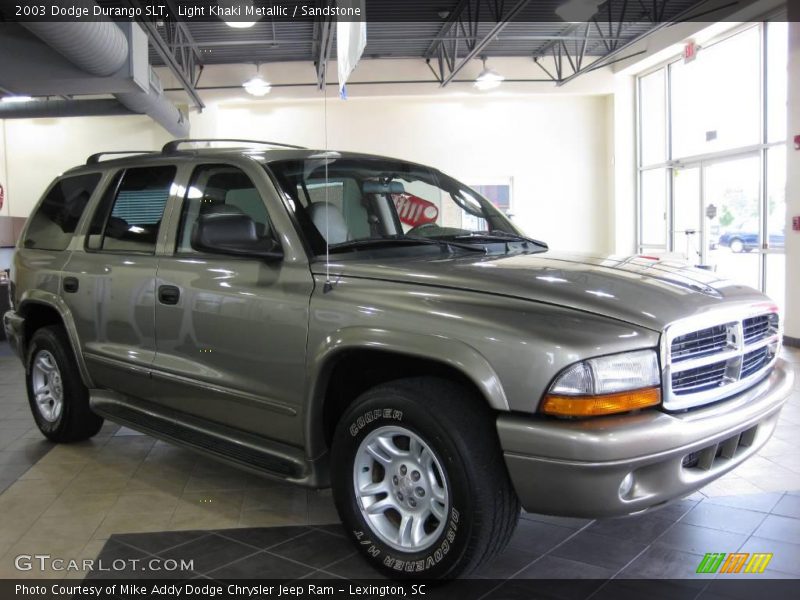 Light Khaki Metallic / Sandstone 2003 Dodge Durango SLT
