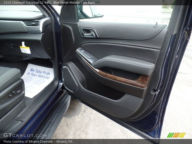 Blue Velvet Metallic / Jet Black 2020 Chevrolet Suburban LS 4WD