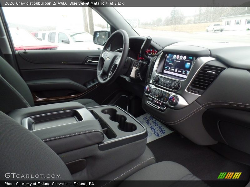 Blue Velvet Metallic / Jet Black 2020 Chevrolet Suburban LS 4WD