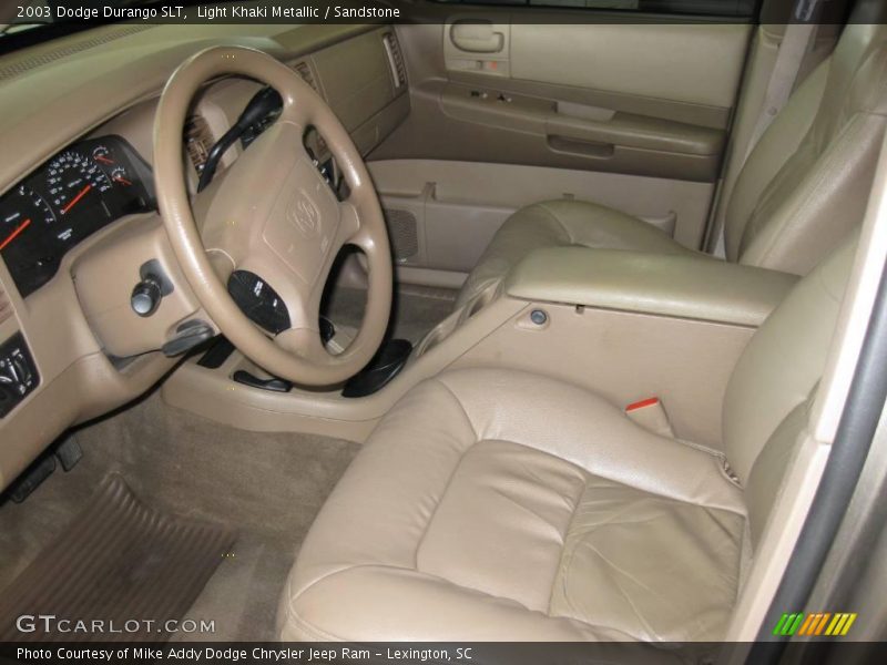Light Khaki Metallic / Sandstone 2003 Dodge Durango SLT