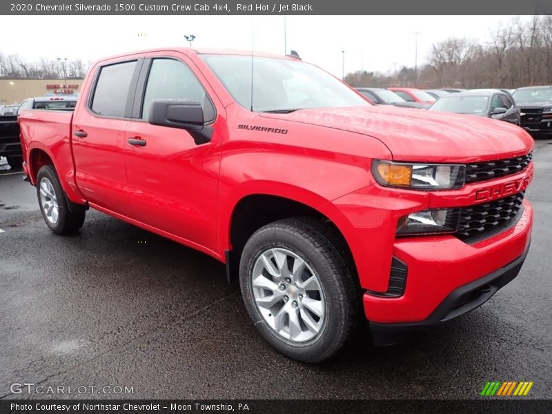  2020 Silverado 1500 Custom Crew Cab 4x4 Red Hot