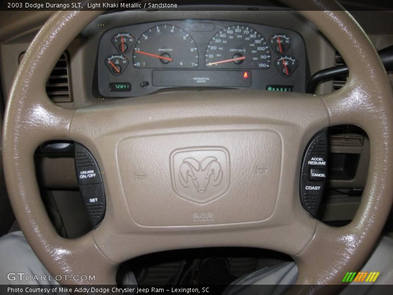 Light Khaki Metallic / Sandstone 2003 Dodge Durango SLT