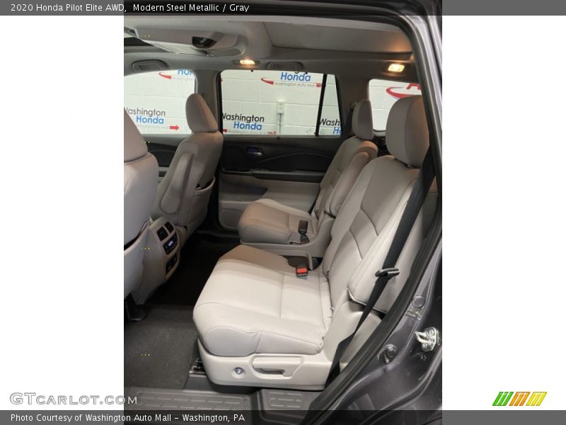 Modern Steel Metallic / Gray 2020 Honda Pilot Elite AWD