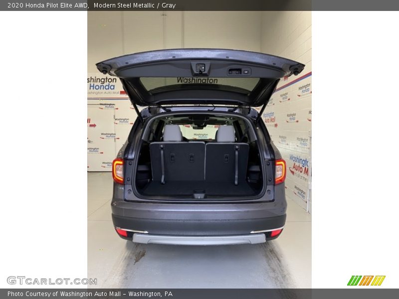 Modern Steel Metallic / Gray 2020 Honda Pilot Elite AWD