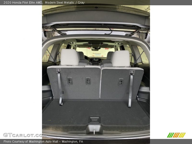 Modern Steel Metallic / Gray 2020 Honda Pilot Elite AWD