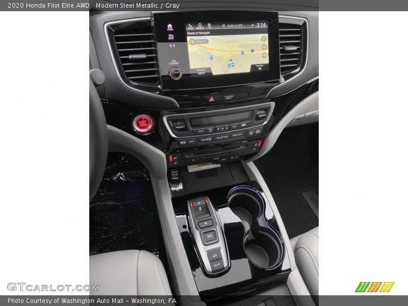 Modern Steel Metallic / Gray 2020 Honda Pilot Elite AWD