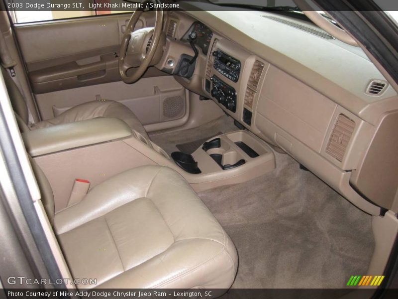 Light Khaki Metallic / Sandstone 2003 Dodge Durango SLT