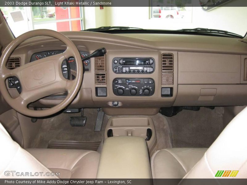 Light Khaki Metallic / Sandstone 2003 Dodge Durango SLT