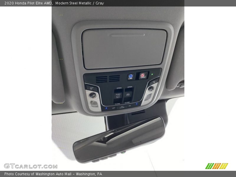Modern Steel Metallic / Gray 2020 Honda Pilot Elite AWD