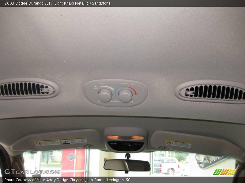 Light Khaki Metallic / Sandstone 2003 Dodge Durango SLT