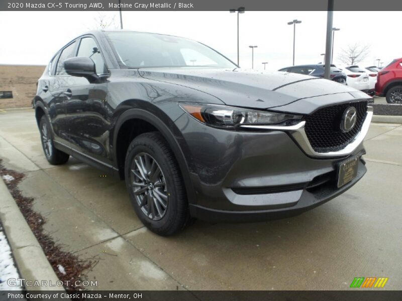 Machine Gray Metallic / Black 2020 Mazda CX-5 Touring AWD