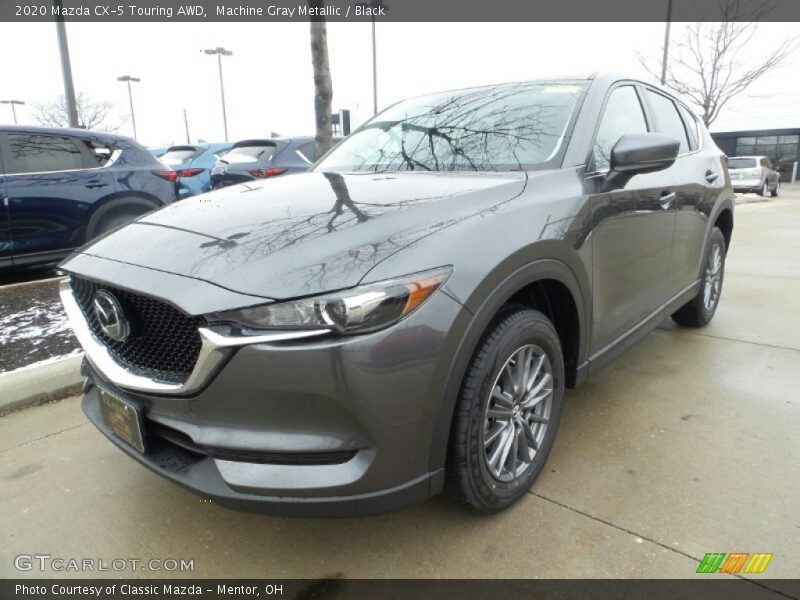 Machine Gray Metallic / Black 2020 Mazda CX-5 Touring AWD