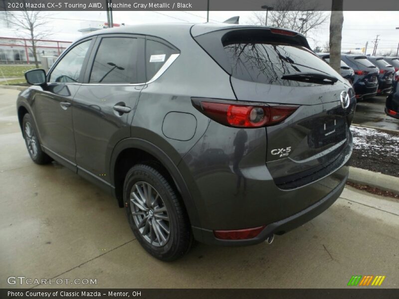 Machine Gray Metallic / Black 2020 Mazda CX-5 Touring AWD