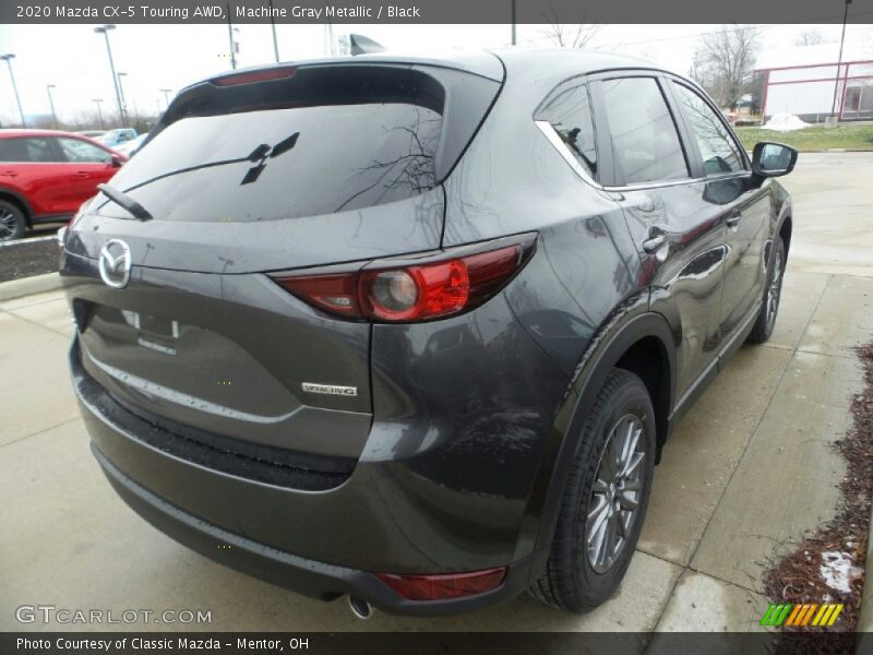 Machine Gray Metallic / Black 2020 Mazda CX-5 Touring AWD