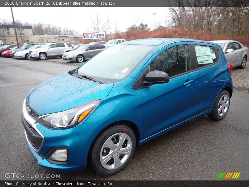 Caribbean Blue Metallic / Jet Black 2020 Chevrolet Spark LS
