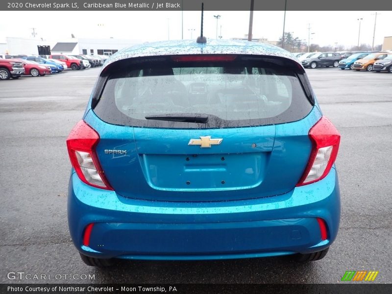 Caribbean Blue Metallic / Jet Black 2020 Chevrolet Spark LS