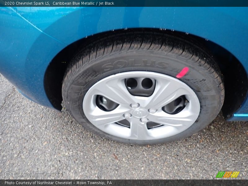 Caribbean Blue Metallic / Jet Black 2020 Chevrolet Spark LS