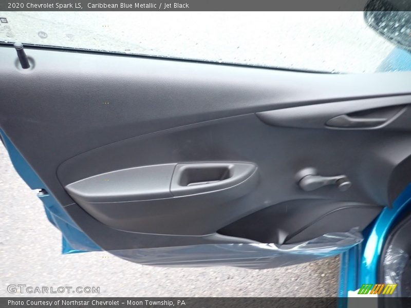 Caribbean Blue Metallic / Jet Black 2020 Chevrolet Spark LS