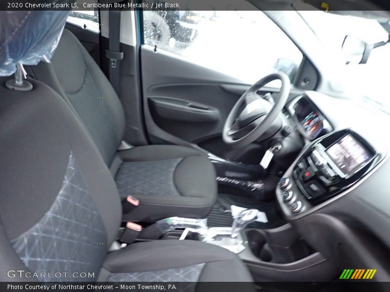Caribbean Blue Metallic / Jet Black 2020 Chevrolet Spark LS