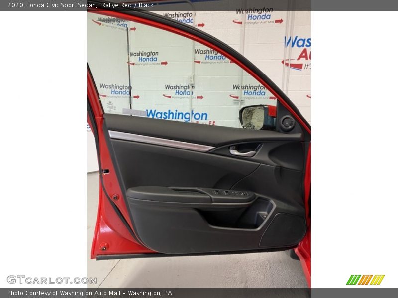 Rallye Red / Black 2020 Honda Civic Sport Sedan