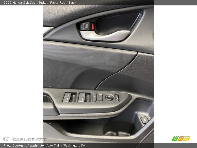 Rallye Red / Black 2020 Honda Civic Sport Sedan