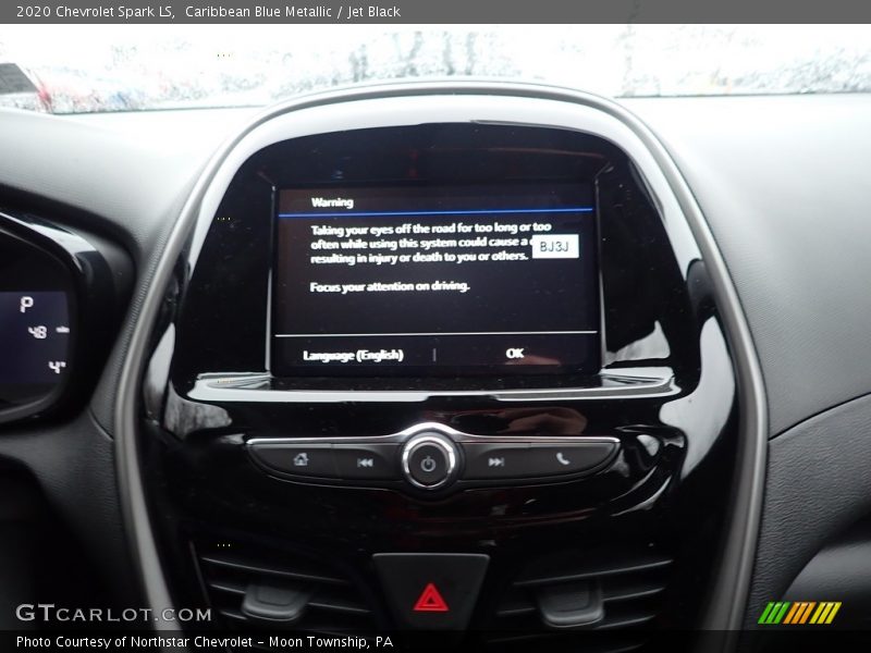 Caribbean Blue Metallic / Jet Black 2020 Chevrolet Spark LS