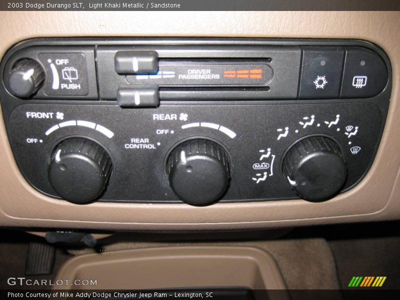 Light Khaki Metallic / Sandstone 2003 Dodge Durango SLT