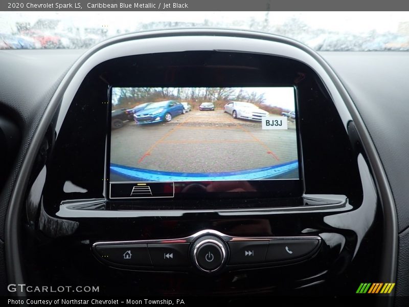 Caribbean Blue Metallic / Jet Black 2020 Chevrolet Spark LS