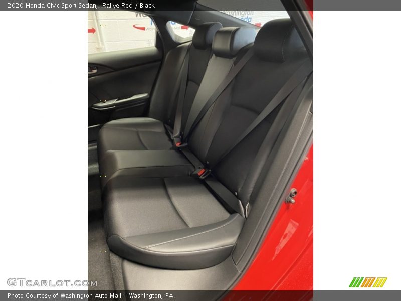 Rallye Red / Black 2020 Honda Civic Sport Sedan