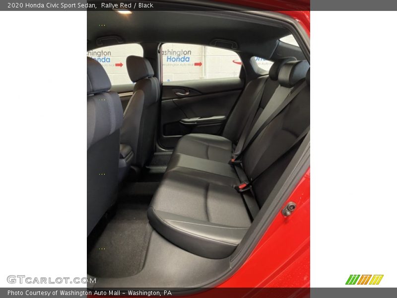 Rallye Red / Black 2020 Honda Civic Sport Sedan