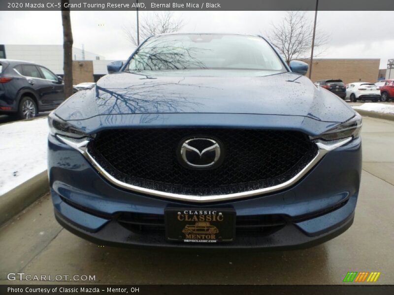 Eternal Blue Mica / Black 2020 Mazda CX-5 Grand Touring Reserve AWD