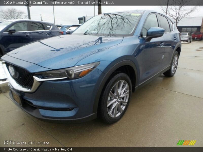 Eternal Blue Mica / Black 2020 Mazda CX-5 Grand Touring Reserve AWD