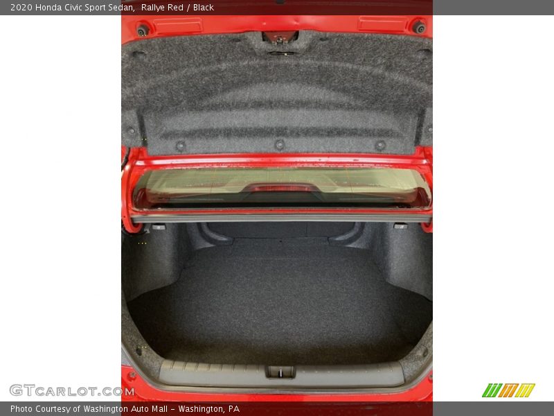  2020 Civic Sport Sedan Trunk