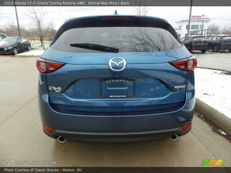 Eternal Blue Mica / Black 2020 Mazda CX-5 Grand Touring Reserve AWD