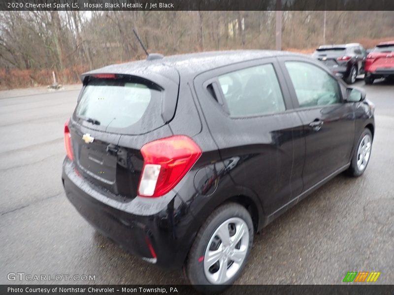 Mosaic Black Metallic / Jet Black 2020 Chevrolet Spark LS