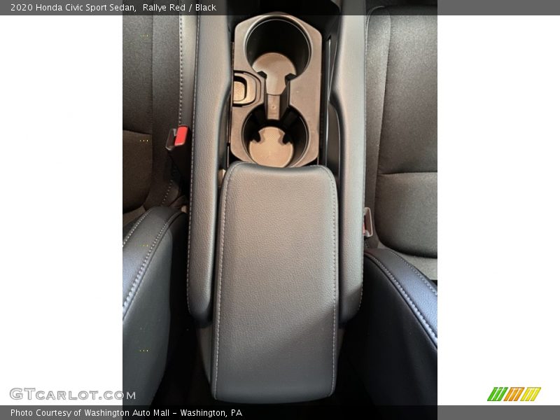 Rallye Red / Black 2020 Honda Civic Sport Sedan