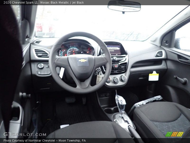 Mosaic Black Metallic / Jet Black 2020 Chevrolet Spark LS