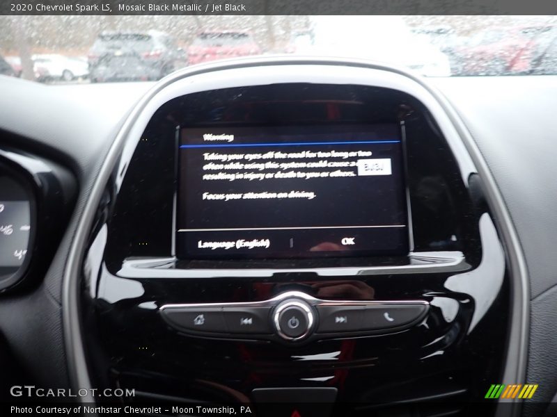 Mosaic Black Metallic / Jet Black 2020 Chevrolet Spark LS