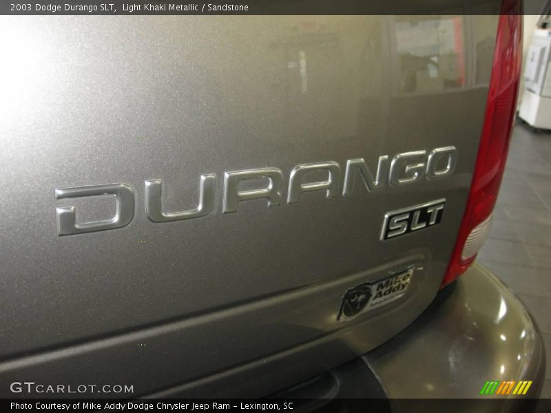 Light Khaki Metallic / Sandstone 2003 Dodge Durango SLT