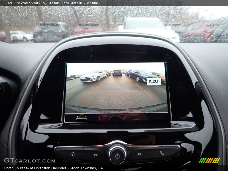 Mosaic Black Metallic / Jet Black 2020 Chevrolet Spark LS