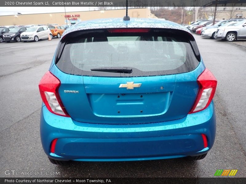 Caribbean Blue Metallic / Jet Black 2020 Chevrolet Spark LS