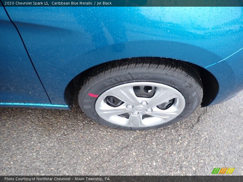 Caribbean Blue Metallic / Jet Black 2020 Chevrolet Spark LS