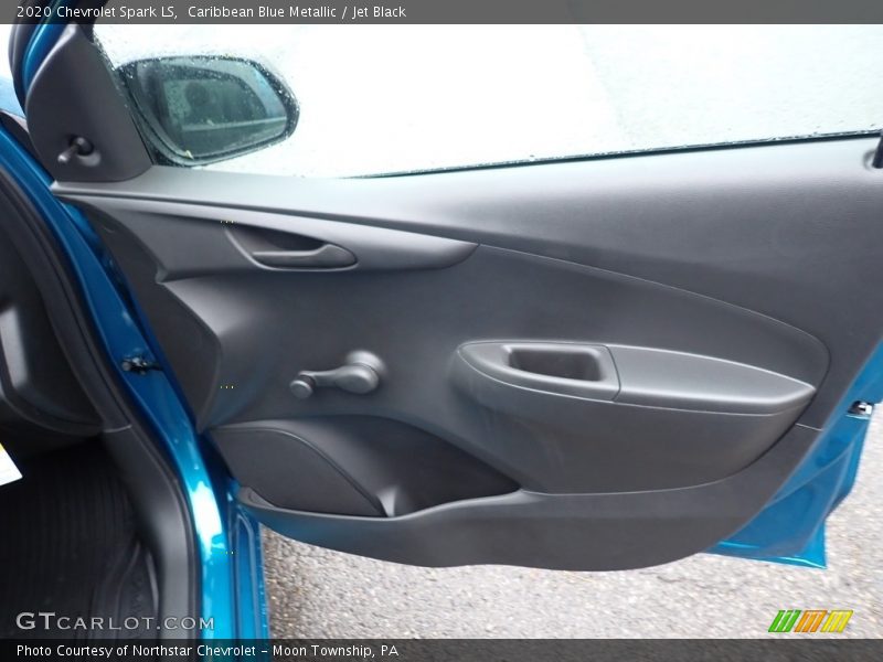 Caribbean Blue Metallic / Jet Black 2020 Chevrolet Spark LS