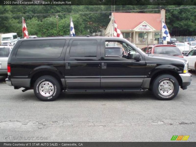 Black / Medium Flint 2003 Ford Excursion XLT