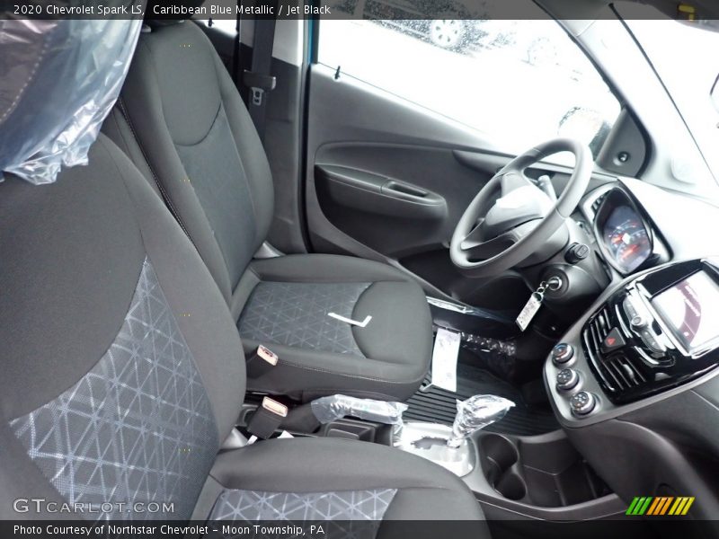 Caribbean Blue Metallic / Jet Black 2020 Chevrolet Spark LS