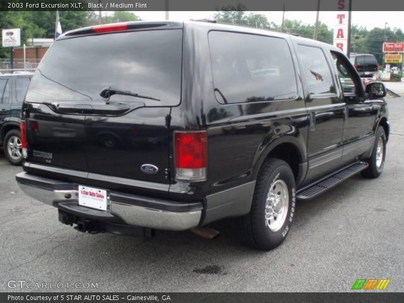 Black / Medium Flint 2003 Ford Excursion XLT