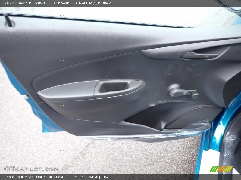 Caribbean Blue Metallic / Jet Black 2020 Chevrolet Spark LS